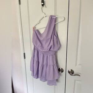 Pink Lily Lavender Mini Dress